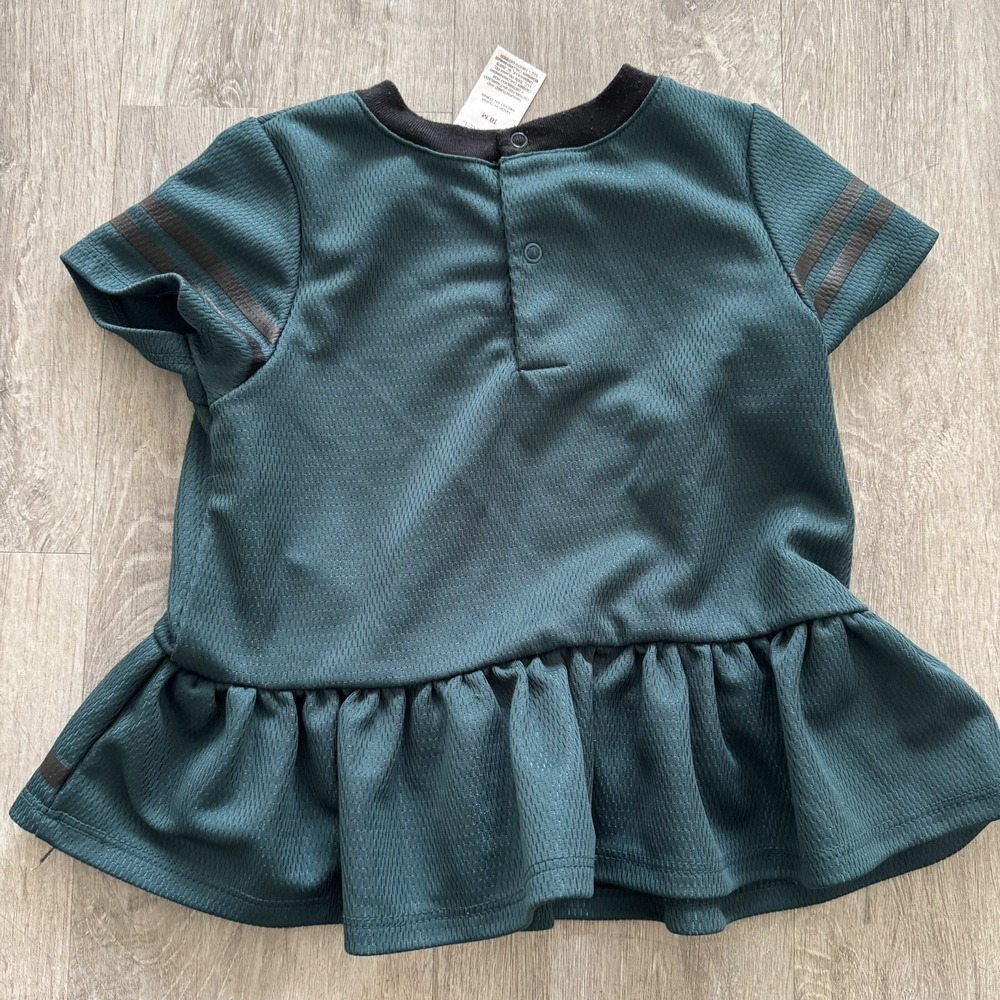 NFL Team Philadelphia Eagles Baby Girl Toddler Cheerleader Dress 18 Months - Picture 2 of 3